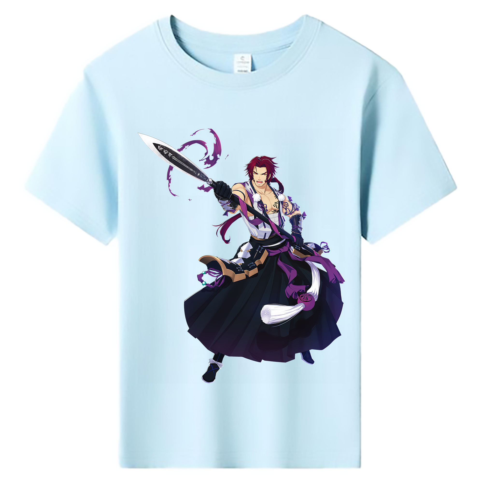 （画像用） 刀剣乱舞 Touken Ranbu 綿100％キッズTシャツ（フロントプリント）